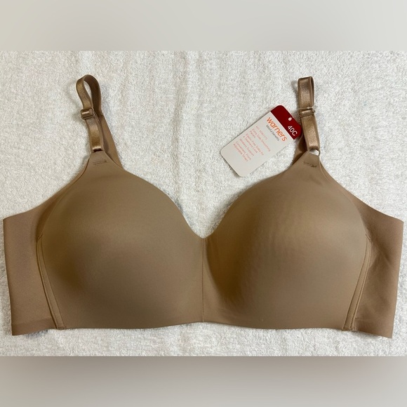 New! Warners Blissful Benefits Lightly Lined Wireless Bra Size 40 C - Picture 1 of 7